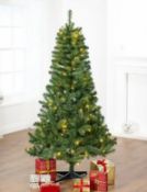 (R15F) Contents Of 3 Cages. A Qty Of Christmas Tree With Led Lights & Stand