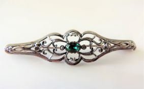 Antique Sterling Silver Brooch