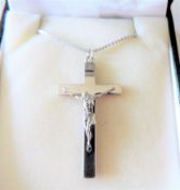 Sterling Silver Cross Pendant Necklace
