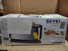 Severin 4 slice toaster RRP £37 Grade U
