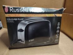 Russell Hobbs 2 slice toaster RRP £35 Grade U