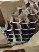 Very large wine rack RRP £50 Grade U