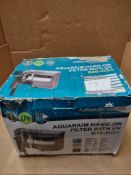 All pond solutions aquarium hang on filter with uv 800-HO+ - RRP £40 Grade U