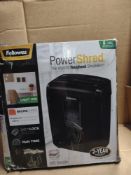 Fellowes power shred M-8C RRP £45 Grade U