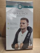 Well being shiatsu neck and back massager RRP £35 Grade U