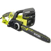 (R5C) 2x Ryobi Items. 1x Corded Electric Chainsaw RCS1935 (No Chain). 1x Air Strike 18V Cordless Na