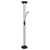 (R5M) 1x The Lighting Studio Black Father And Child Floor Lamp.