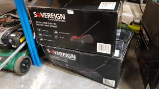 (R5P) 2x Sovereign 32cm 1200W Electric Rotary Lawn Mower.