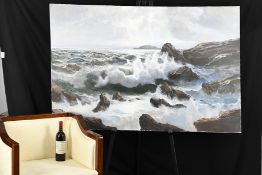 Oil on Canvas by Italian Artist Di Giulio 