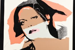 Rare Signed Andy Warhol Limited Edition Silkscreen Titled 