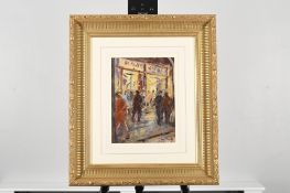 Original framed painting by Italian artist Picariello titled 