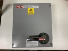 MEM 63 amp Distribution Board Isolator/ Breaker. Used