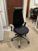 1 Black RH directors office chair