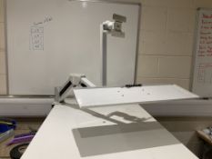 Adjustable monitor / tv desk mount arm