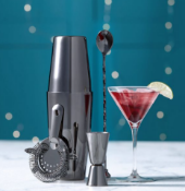 Graphite Boston Cocktail Set - Customer Returns
