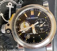 Graham / Chronofighter RAC Trigger - Gentlemen's Steel Wrist Watch