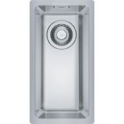 New (F5) Franke Maris MRX 110-19 Stainless Steel. Cabinet Size 300.00 mm Length Overall 230.