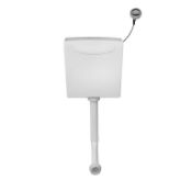 New (Q43) 6000ml White Cistern (H)320mm (D)140mm. Water Saving Dual Flush Valve Water Saving D...