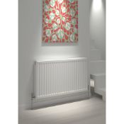New (P104) Premium Type 11 Single-Panel Single Convector Radiator 400 x 900mm White 2219BTU. ...