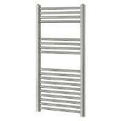 New (R133) Towel Radiator 1000 x 450mm Chrome 934BTU. High Quality Chrome-Plated Steel Construc...