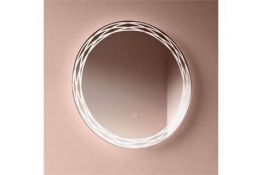 New 600 x 600mm Neptune Round Illuminated LED Mirror. RRP £349.99.ML6000.We Love This Mirror