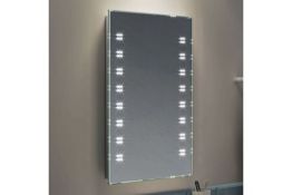 New 500 x 700mm Galactic Designer Illuminated Led Mirror. RRP £399.99.Ml2101.Energy Efficient...