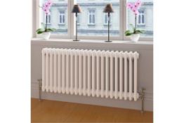 New (R92) 500x812mm White Triple Panel Horizontal Colosseum Traditional Radiator. RRP £462.99...