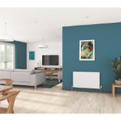New (Q116) Stelrad Accord Silhouette Type 11 Single Flat Panel Single Convector Radiator 450 x ...