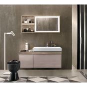 New Keramag (Ex161) 1350 mm Citterio Storage Unit Shelf Left. RRP £1,335.99.Basin and counter