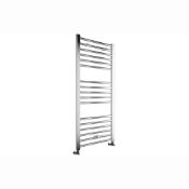 New (V45) Grada Curved 30mm Ladder Radiator Chrome. 600x1200x30mm This Chrome Curved Towel Rail...