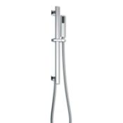 New (V99) Slide 700mm Shower Rail With Elbow Chrome. Suitable For All Pressures. Modern Design...