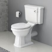 New & Boxed Cambridge Traditional Close Coupled Toilet & Cistern - White Seat. Ccg629Pan. Tra...