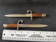 Vintage Bayonet Letter Openers