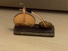 Copper Coins George V & QEll Penny Farthing