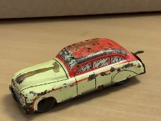 Vintage Original British Made Clockwork/Wind Up Toy Car
