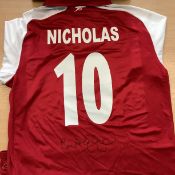 Charlie Nicholas Signed Arsenal Shirt