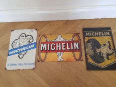 3 Michelin Signs (Reproductions)