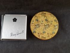 Vintage Vogue Compact and Mary Quant Handbag Mirror