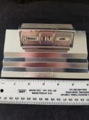 Vintage Chrome Calendar