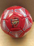 Arsenal Ball Hand Signed By Pierre Emerick Aubameyang