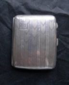 1931 John Rose Silver Cigarette Case