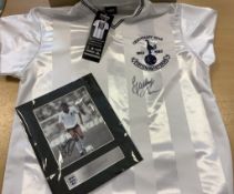 Tottenham Hotspur Glenn Hoddle Signed Centenary Shirt & Autographed Photo