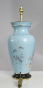 Painted Porcelain Table Lamp