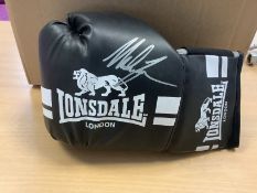 Mike Tyson Signed Boxing Glove