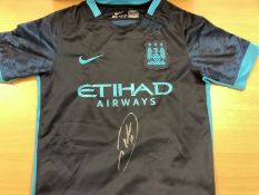 Manchester City Raheem Sterling Signed Football Shirt