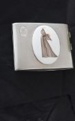 William Neale & Sons 1920's Silver Cigarette Case