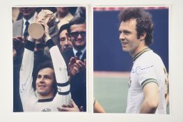 FRANZ BECKENBAUER Original signature