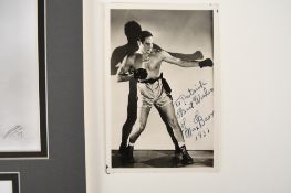 MAX SCHMELLING & MAX BAER Original signatures.