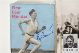 ROGER BANNISTER (1929 - 2018) Original signature