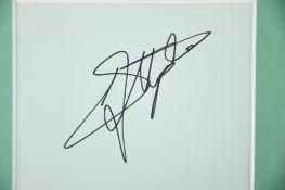 EMERSON FITTIPALDI Original signature